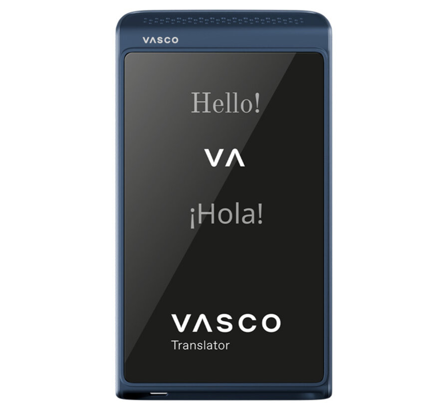 Vasco Translator Q1 - Pocket Vertaalcomputer + Gratis Internet