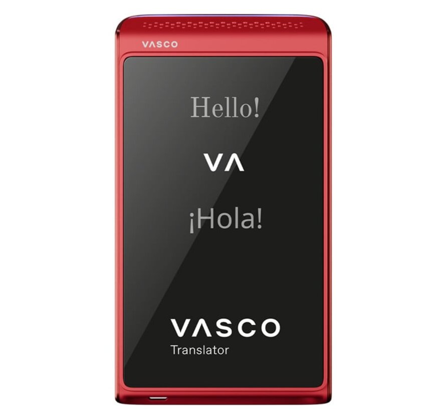 Vasco Translator Q1 - Pocket Vertaalcomputer + Gratis Internet