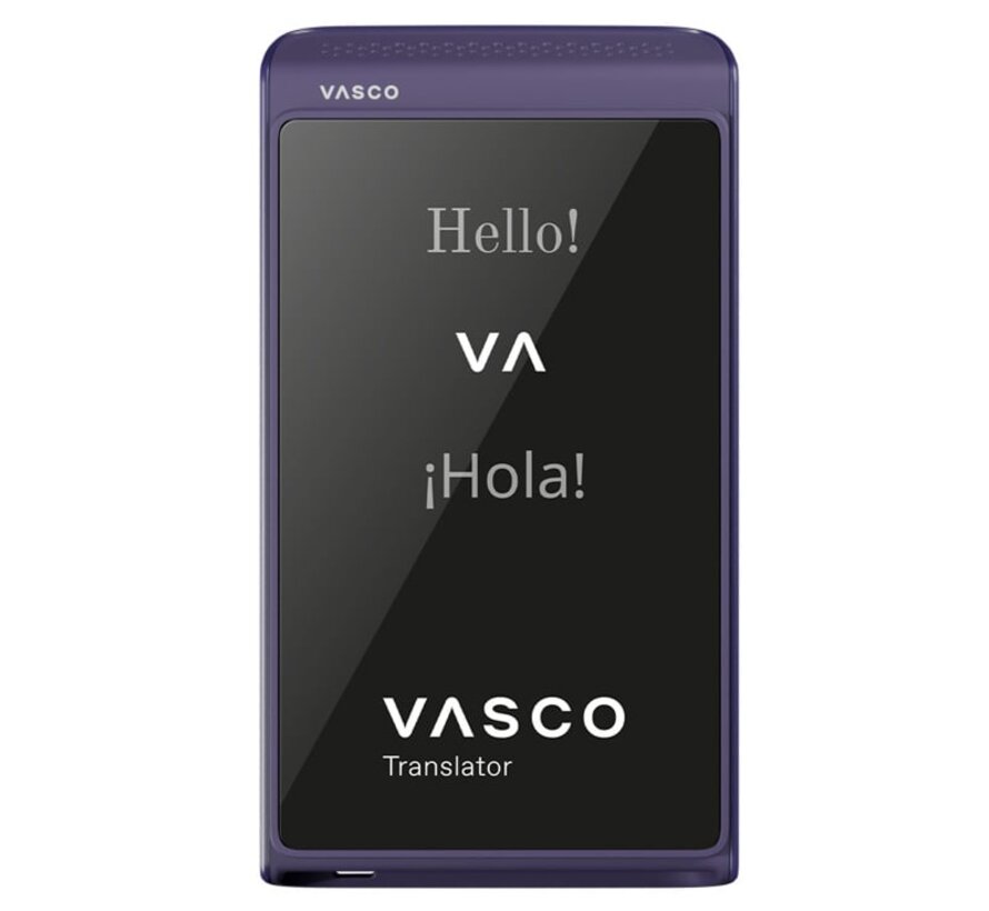 Vasco Translator Q1 - Pocket Vertaalcomputer + Gratis Internet