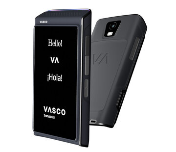 Vasco Translators Vasco Q1 Translator - Draagbare AI Stem Vertaler + Voice Cloning + Call Translator + Simkaart (Gratis Internet)