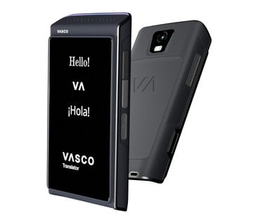 Vasco Translators Vasco Q1 Translator - Pocket vertaalcomputer - Spraak, Tekst en Foto Vertaler + AI Assistent + Simkaart (Gratis internet)