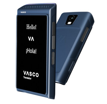Vasco Translators Vasco Translator Q1  - Vertaalcomputer - Spraak, Tekst en Foto Vertaler + AI Assistent + Simkaart (Gratis internet)