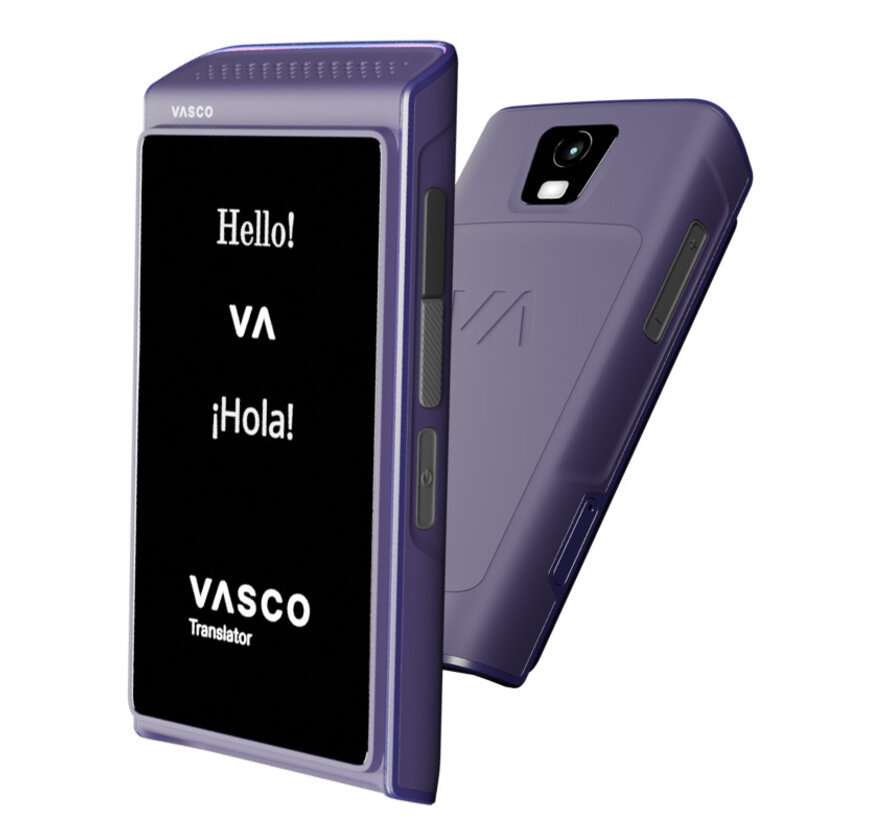 Vasco Translator Q1 - Draagbare Vertaler + Gratis Internet