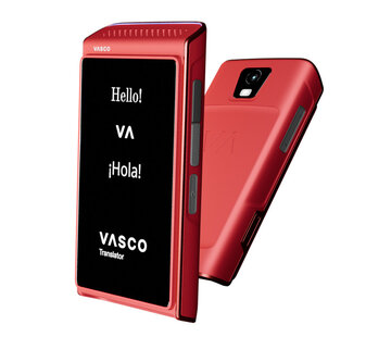 Vasco Translators Vasco Q1 Translator - Vertaalcomputer - Spraak, Tekst en Foto Vertaler + AI Assistent + Simkaart (Gratis internet)