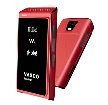 Vasco Translators Vasco Translator Q1 - Vertaalcomputer - Spraak, Tekst, Telefoon en Foto Vertaler + Voice Cloning Functie + Gratis Internet