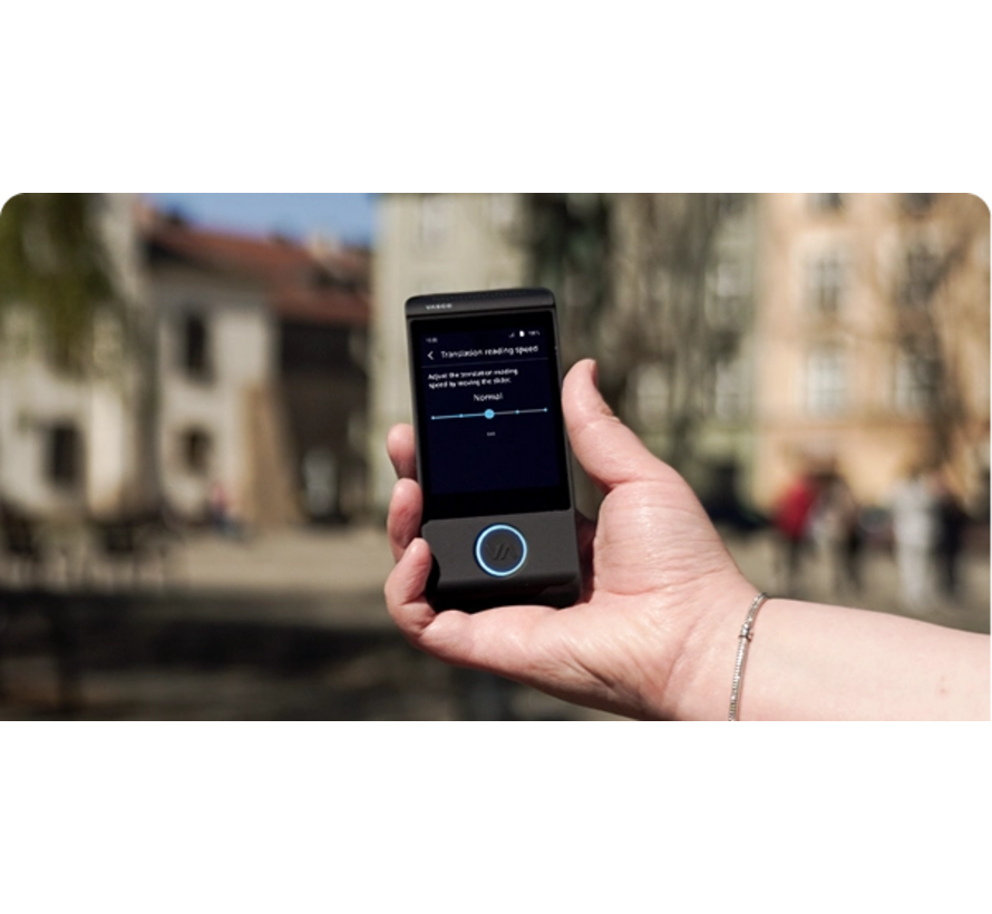 Vasco M4 Translator - Pocket Vertaler + Gratis Internet