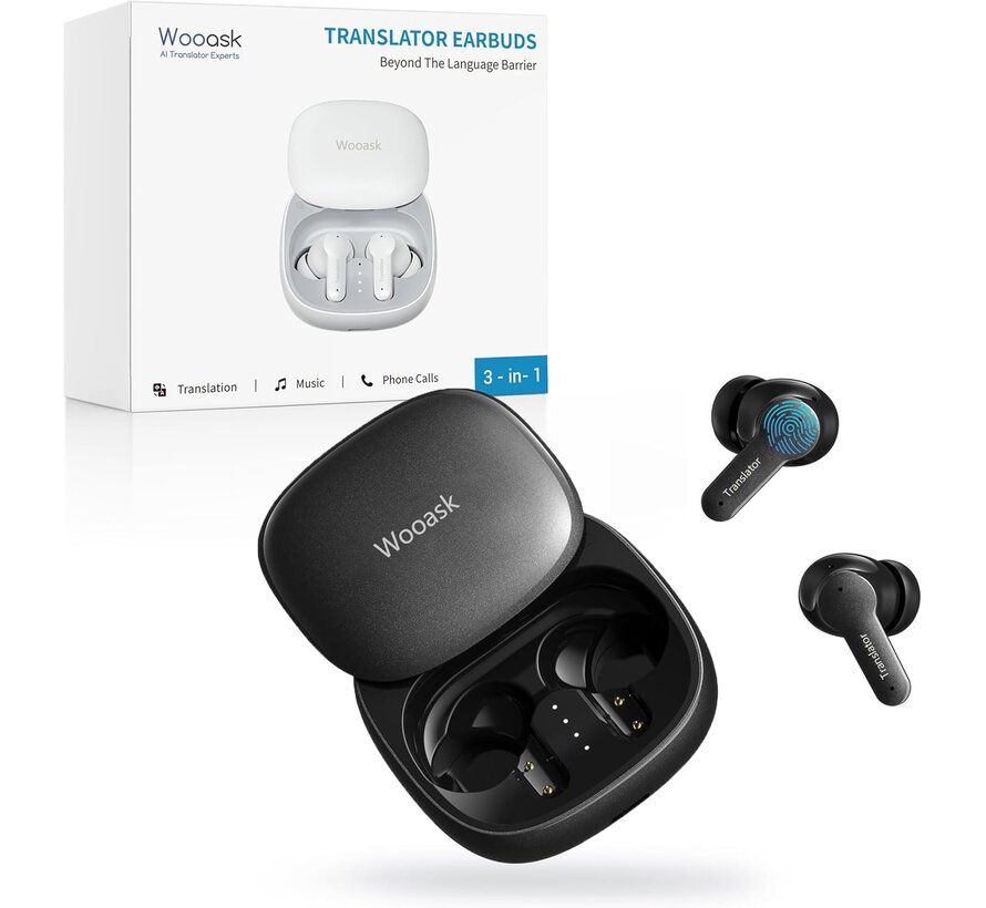 Wooask M3 - Anfier Translation Earbuds - Vertaal Oordopjes