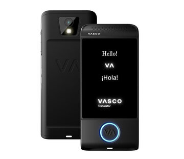Vasco Translators Vasco  M4  Translator - Draagbare Spraak, Tekst en Gesprek Vertaler - Vertaalcomputer +Simkaart (Gratis Internet)