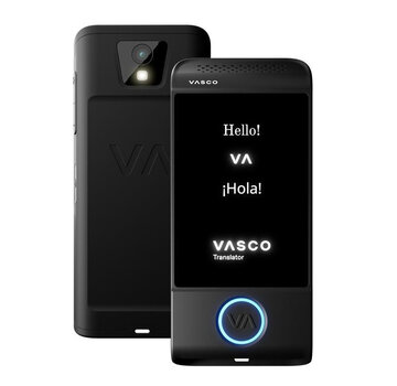 Vasco Translators Vasco M4 Translator - Pocket Vertaalcomputer - Draagbaar Vertaal Apparaat +Gratis Internet
