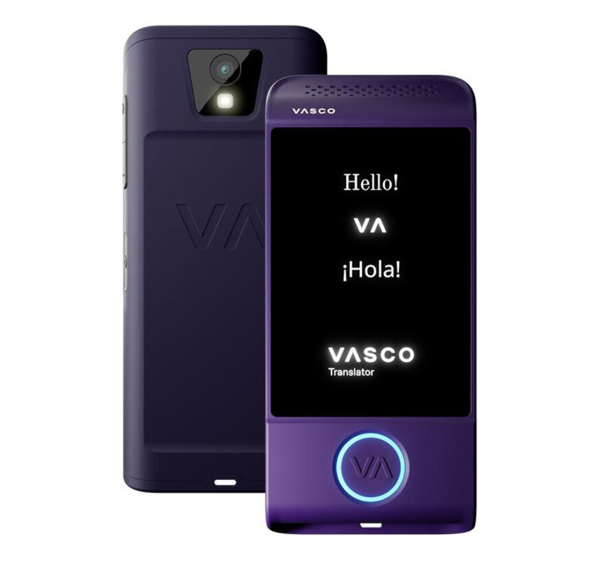 Vasco M4 Vertaalcomputer - Draagbare Vertaler + Gratis Internet