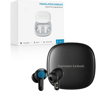 Wooask Wooask M3 - Translation Earbuds - 3-in-1 Multifunctionele Vertaal Oordopjes 144 talen - AI Translator Oortjes