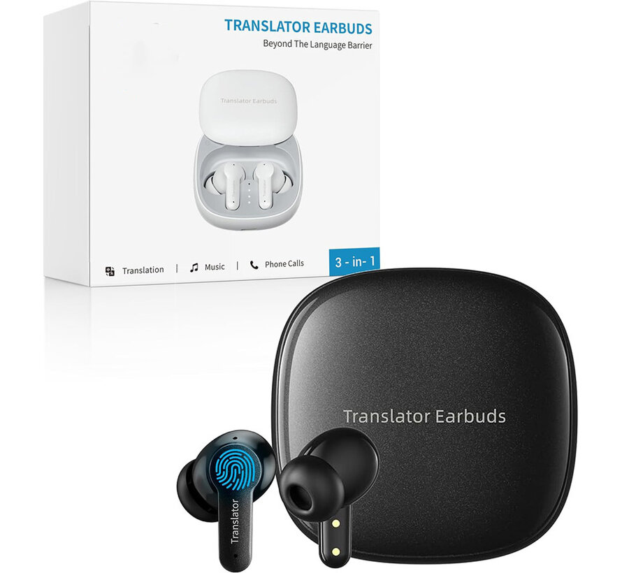 Wooask M3 - Anfier Translation Earbuds - Vertaal Oordopjes