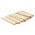 Panw Wooden sticks with dot and beveled edge (100 pieces)
