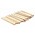Panw Wooden sticks with point and beveled edge (100 pieces)