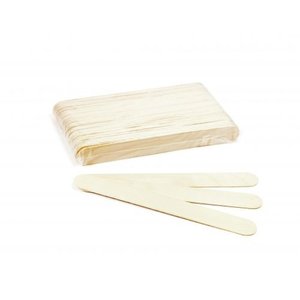 ItalWax Extra Large Wooden Disposable Wax Spatulas 60pcs