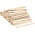 Wax spatulas wood 100 pieces small