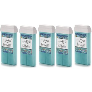 ItalWax Flex - 5x Wachspatrone Aquamarin 100 ml