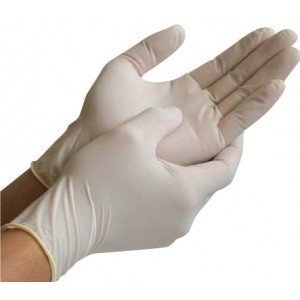 GoldGlove Latex-Handschuhe - Gepudert, 100Stk