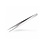 Xanitalia High Quality Stainless Steel Straight Tweezers For Applying False Eyelashes