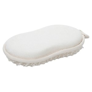 Xanitalia Oval cotton scrub sponge, 15,5X9,5cm
