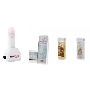 ItalWax Easy Single Waxpatroon verwarmer met basisstation set.