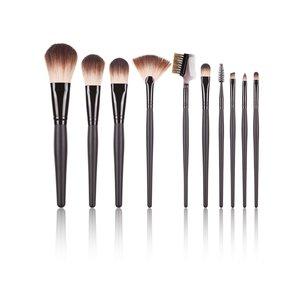 Xanitalia Nylon make-up kwasten set  (10 Borstels)