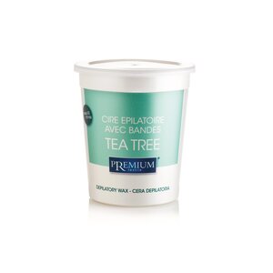Xanitalia Premium Tea Tree wax in microwave packaging