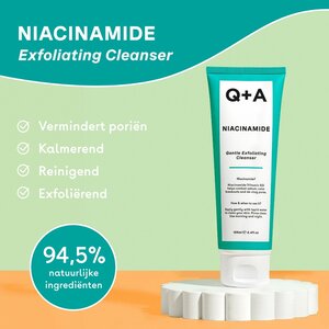 Q+A Skincare Niacinamid-Peeling-Reiniger 125 ml