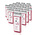 ItalWax Top Line- Waxpatroon Magnolia - box 24 stuks