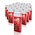 ItalWax Waxpatroon Strawberry - box 24 stuks