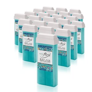 ItalWax Flex - Wax cartridge Aquamarine - box 24 pcs