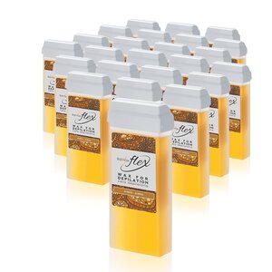 ItalWax Flex - Wachspatronen Amber - Box 24 Stk