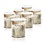 ItalWax White Chocolate Warm Wax 800 ml Box 6 cans