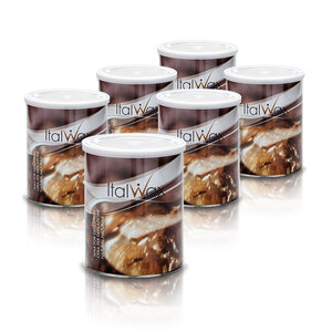 ItalWax Naturel Warm Wax  800 ml Box 6 blikken