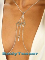 Handcuffs Nipple necklace