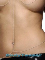 Bodychain Nipple Necklace, model Sanaz+