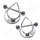 Nipple Piercing Jewelery Ball game, 925 Silver