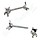 Nippel-Piercing Schmuck Katze barbell, 925 Silber