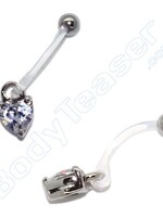 Intimate Piercing "Heart", S316L