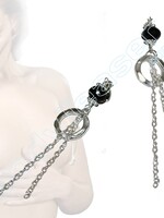 Nipple dangles with Black Spinal