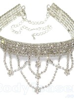 Glittering Armlet with Rhinestones