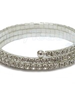 Rhinestone spiral Armlet