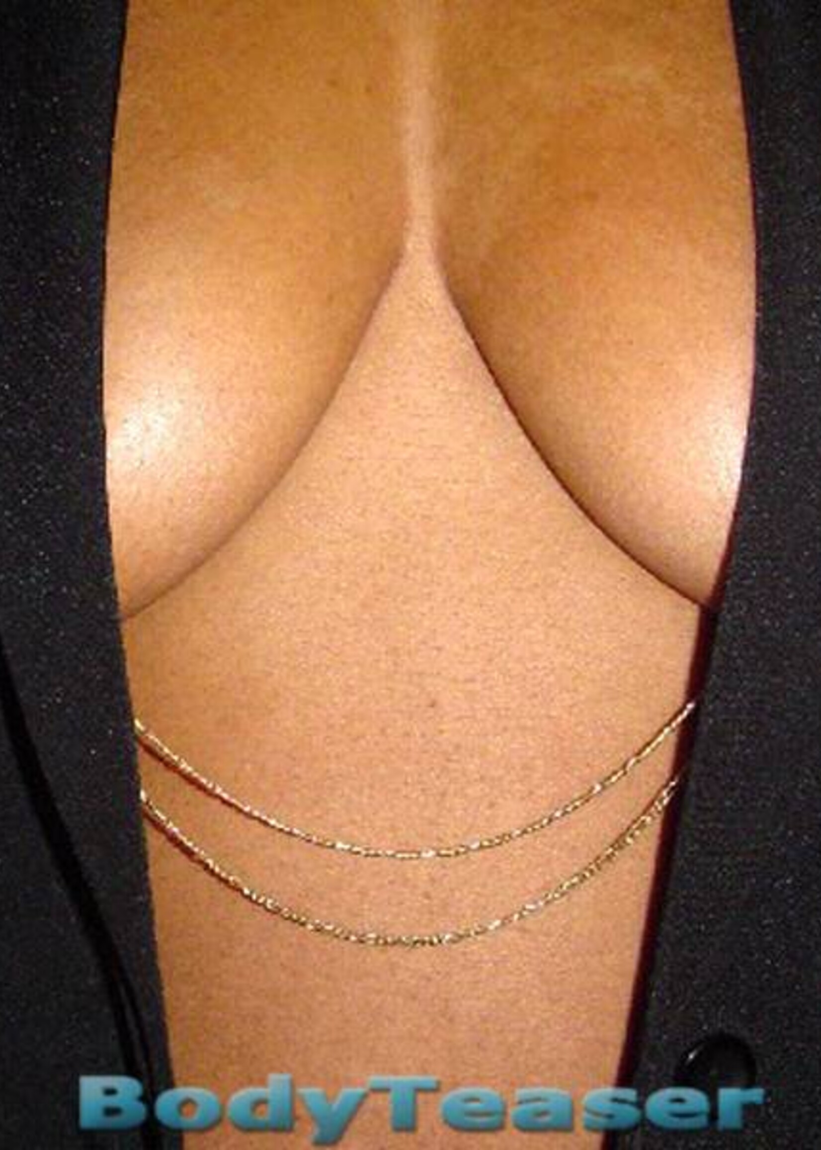 Nipple Chain, Silver Nipple Chain which let you connect your nipples