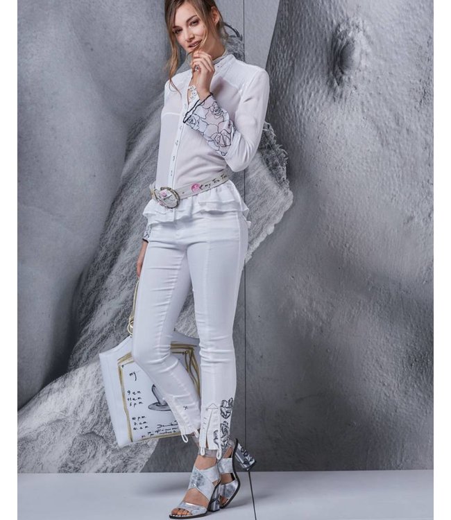 Elisa Cavaletti Jeans white