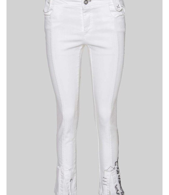 Elisa Cavaletti Jean blanc