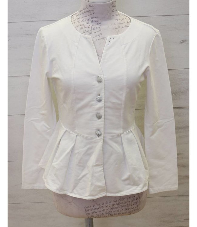 Elisa Cavaletti Jacke weiss