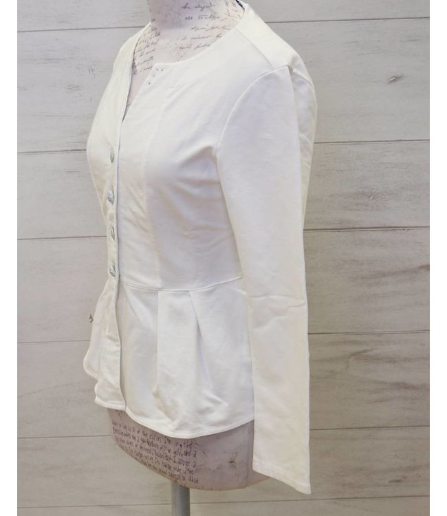 Elisa Cavaletti Jacke weiss
