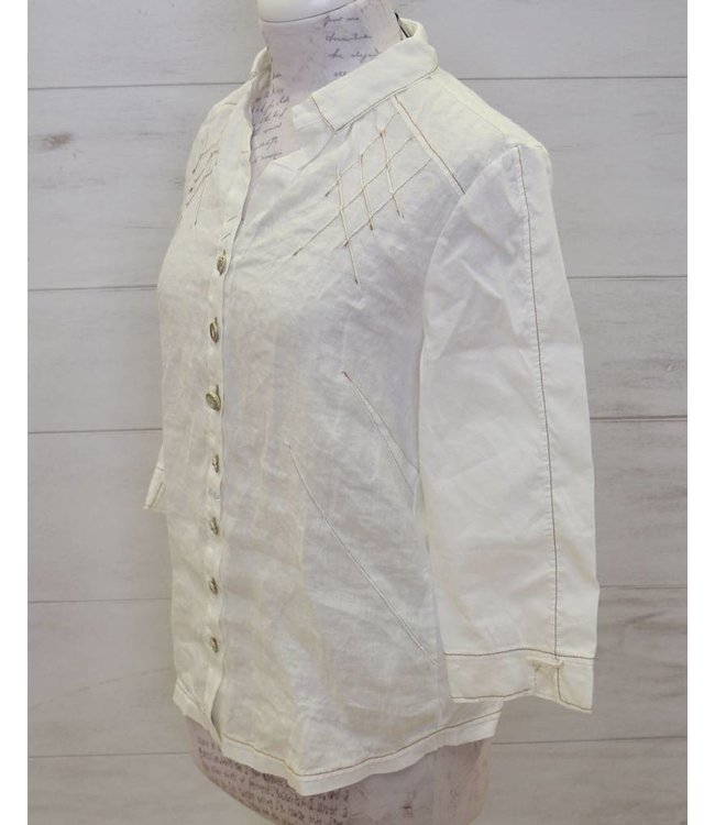 Elisa Cavaletti Kurzbluse Diafano