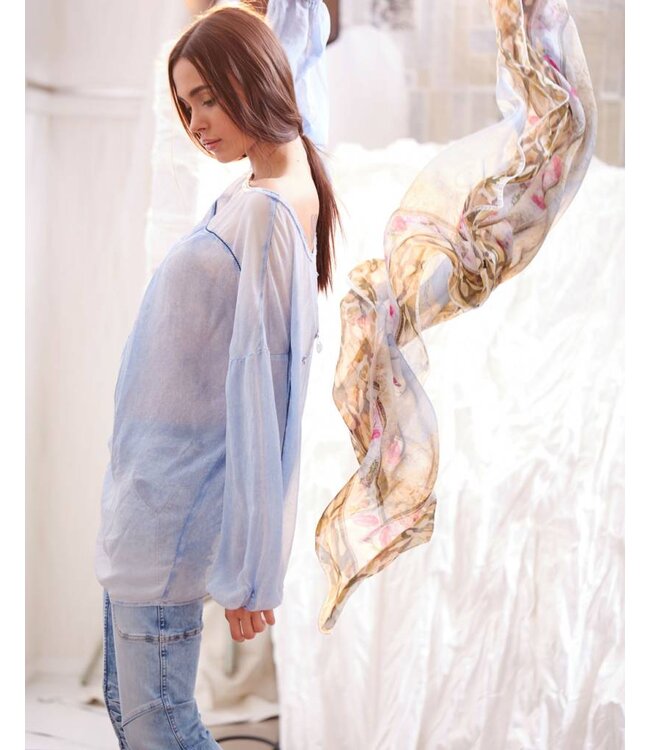 Elisa Cavaletti Chemisier romantique Tradizione