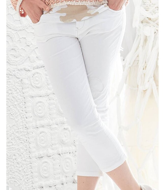 Elisa Cavaletti 7/8 Hose Bianco